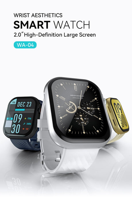 Large screen fitness smartwatch WA-04