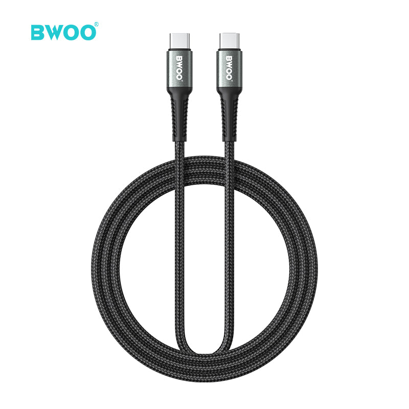 USB-C to USB-C Fast Charging Cable PD 60W Nylon 1M