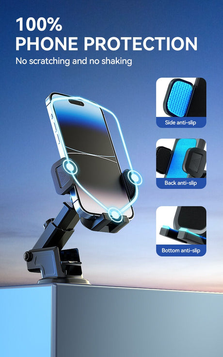 Ultra-Secure Non-Magnetic Phone Holder