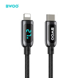 Nylon Braided 27W Fast Charging Type-C to iPhone Cable