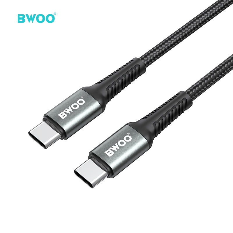 USB-C to USB-C Fast Charging Cable PD 60W Nylon 1M