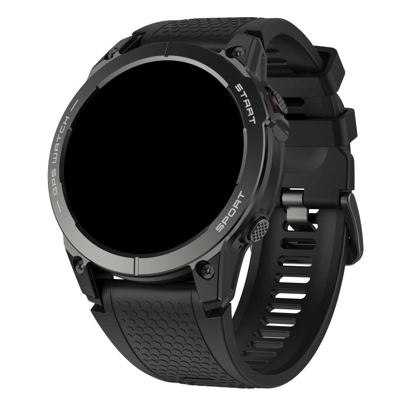 Montre connectée de sport GPS étanche pour hommes