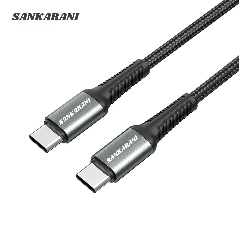 USB-C to USB-C Fast Charging Cable PD 60W Nylon 1M