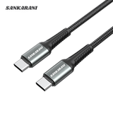 USB-C to USB-C Fast Charging Cable PD 60W Nylon 1M